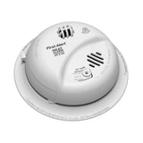 Heat Detector, 135° F, White, 120VAC, 9V Battery Backup By BRK-First Alert HD6135FB