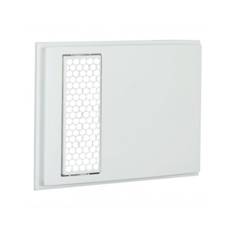 White Grill, Apex72 Series, Hexagonal Outlet