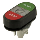 Double Pushbutton, Start/Stop, 22mm By ABB MPD4-11C