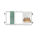 Cabling Panel, 4 Line Telephone, 9 Connections, 6-Way Video, 2GHz By Leviton 47606-BTV