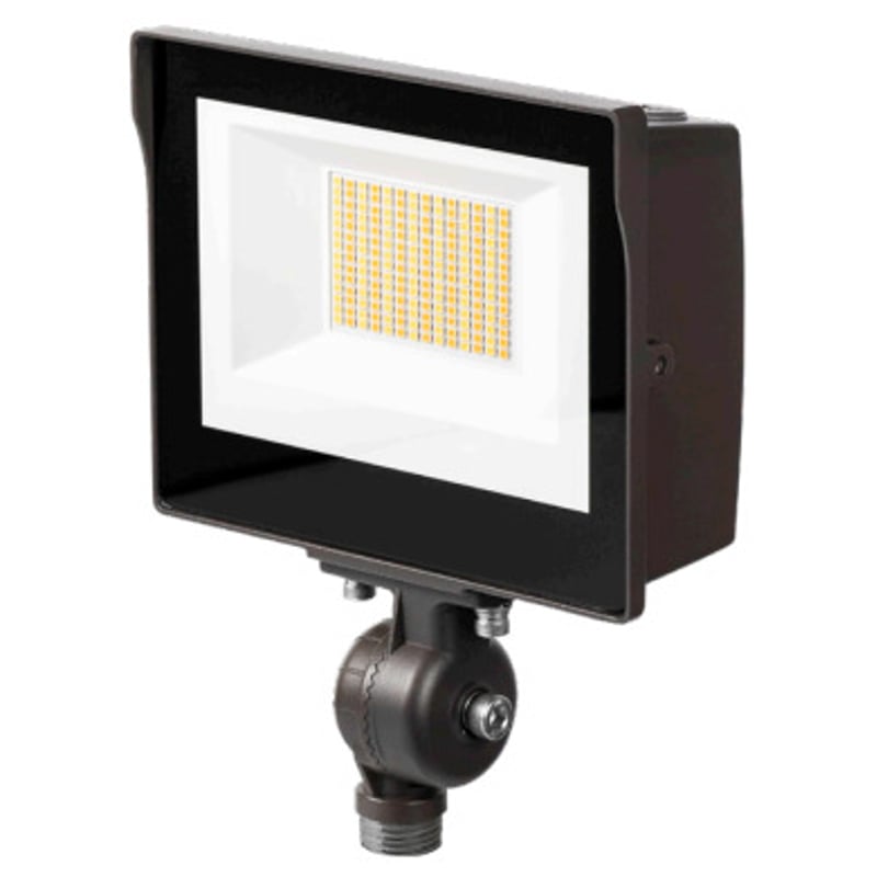 Small LED Flood Light, 30/40/50K, Bronze By Atlas Lighting Products SS ...