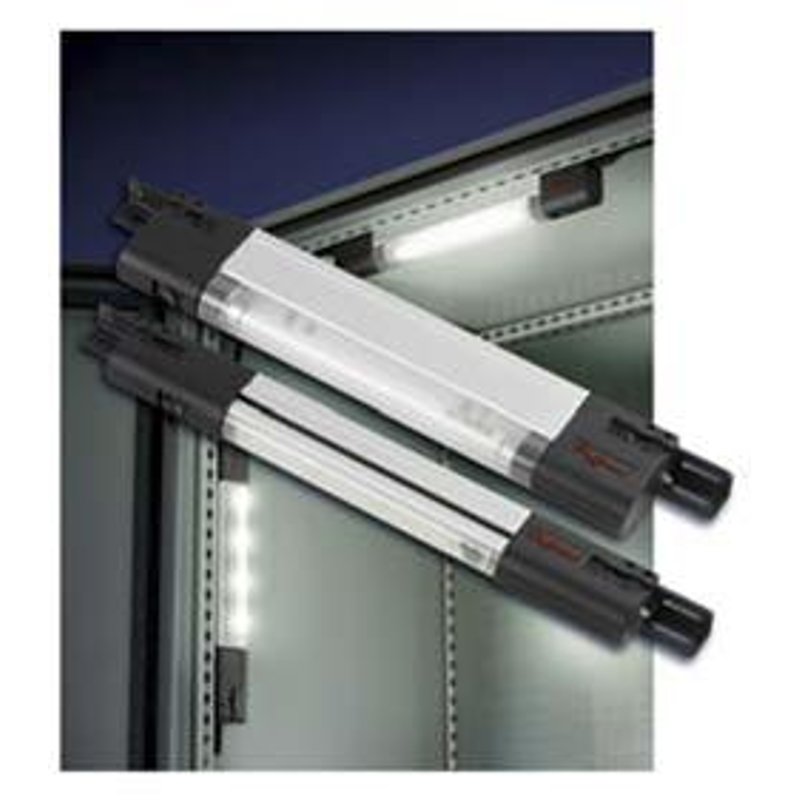 Fluorescent Enclosure Light, 120 VAC, Length: 28", Aluminum Housing
