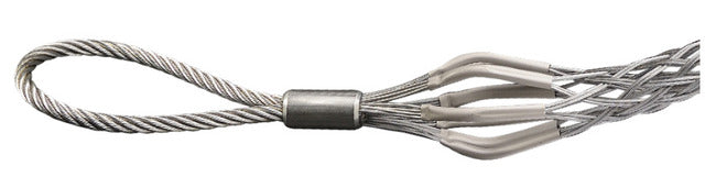Single Eye Cable Grip, Galvanized Steel