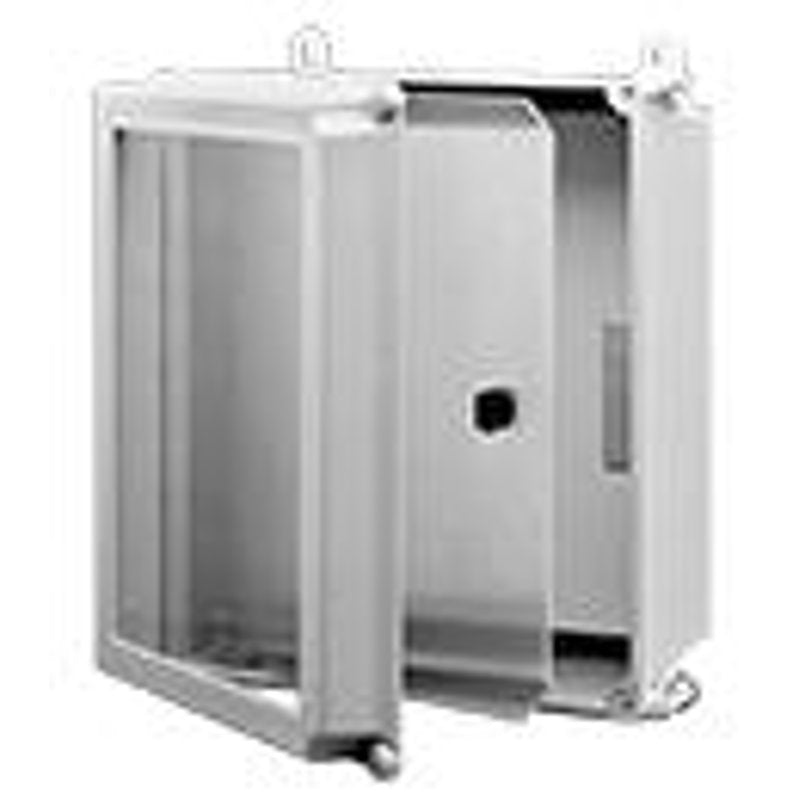 Swing Out Panel Kit, Size: 18" x 16", For Use with 4X Enclosures, Aluminum