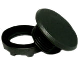 Blanking Plug, 22mm, Black, Non-Metallic By ABB MA1-8130