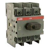 Non-Fused Disconnect, 60 Amp, 3-Pole  By ABB OT60F3