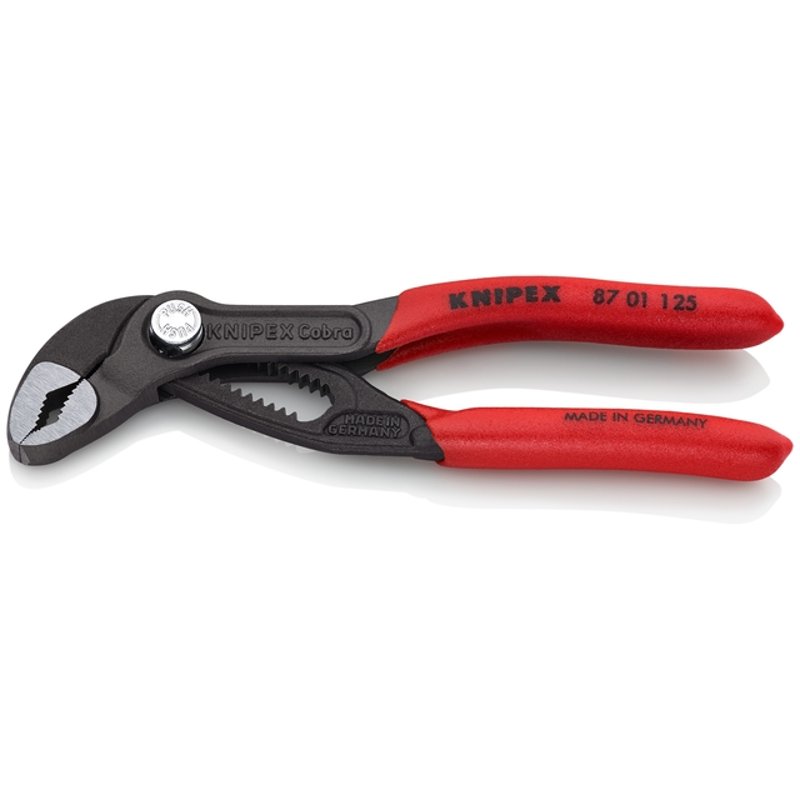 Pump Pliers, 5", Max Jaw Opening 1", 13 Settings