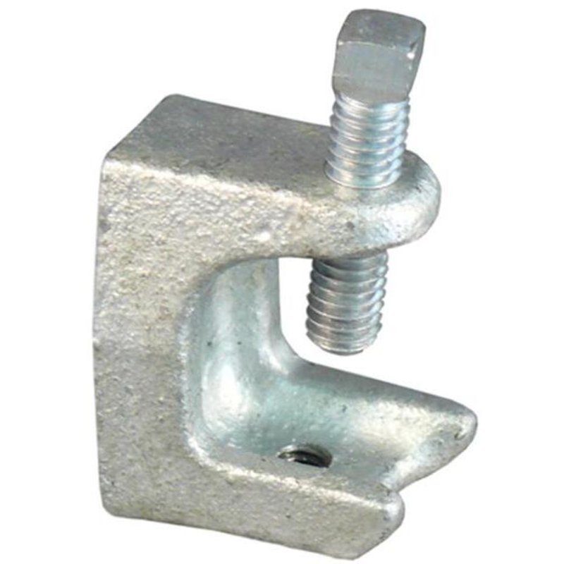 Beam Clamp, 1", Malleable Iron