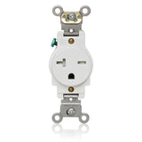 Single Receptacle Outlet, 20A, 250V, Tamper By Leviton T5461-W