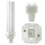 Compact Fluorescent Lamp, 18W, PL-C, 4100K  By Philips Lighting PL-C 18W/841/2P/ALTO