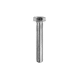 Hex Tap Bolt, Zinc, Full Thread, Grade A, 1/2 x 3