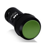 22mm Assembled Pushbutton, Extended, Green, Compact By ABB CP310G-11
