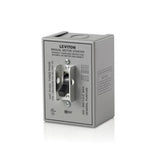 Manual Motor Switch 30A 600VAC, Standard Toggle, 3P, NEMA 1  By Leviton N1303-DS