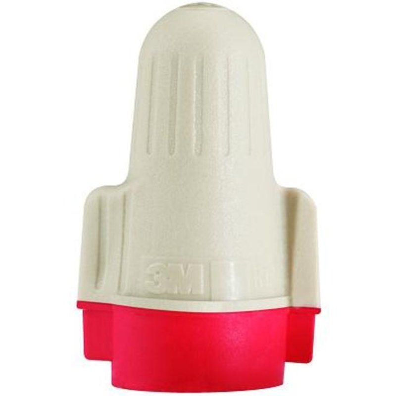 18 to 8 AWG Wire Connector, Tan/Red