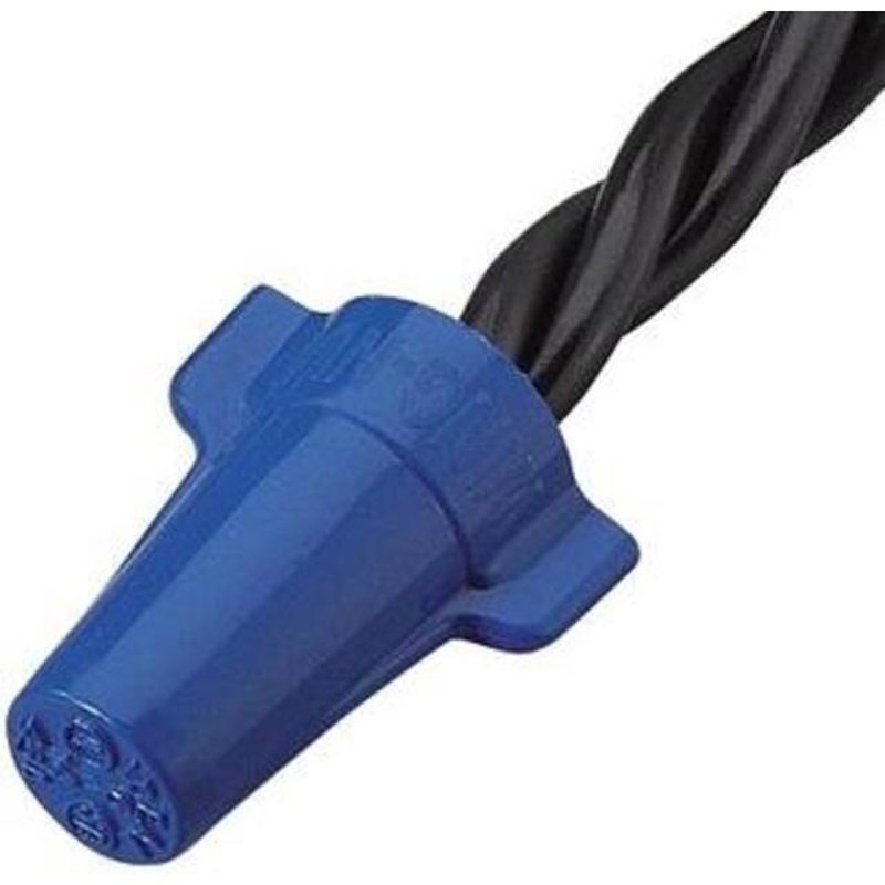 Wing-Nut® Wire Connector, Model 454® Blue, 100/Bag