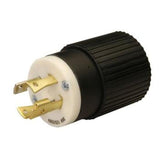 Locking Plug, 30A, 125/250V, L14-30P, 3P4W By Reliance Controls L1430P
