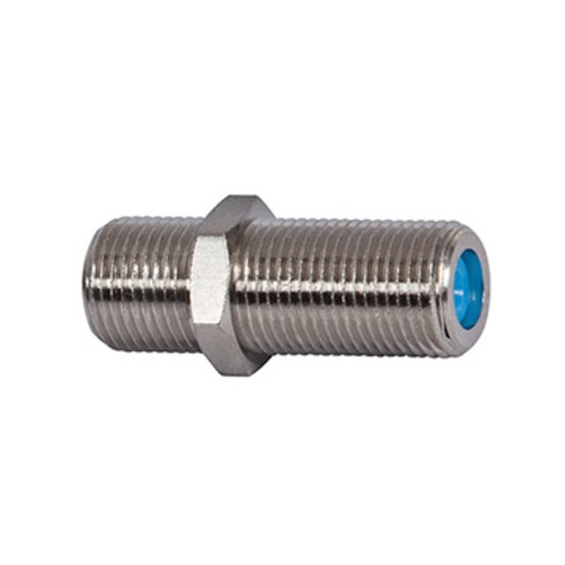 Connector, F Splice Adapter, Male to Male, 3GHz, Threaded