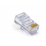 Modular Plug, EZ-RJ45, Cat 6, 24AWG By Platinum Tools 100009C