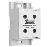 Finger Safe Power Distribution Block, 600 V, 175 A, 1 Pole, 8 To 2/ By Eaton/Bussmann Series PDBFS220