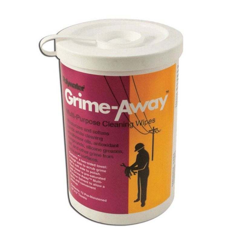 Grime-Away™ Multi-Purpose Cleaning Wipes, 10" x 12" - 72 per Dispenser