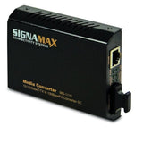 Media converter SC multimode 2 km span By Signamax FO-065-1110