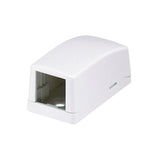 Multimedia Outlet Housing, Low Profile, Surface, White, 1-Ports  By Panduit CBX1AW-A