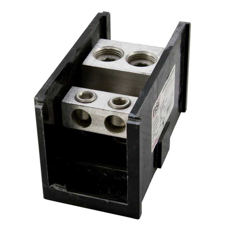 4 AWG to 500 MCM, 1-Pole, Connector Block