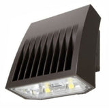 LED Wallpack, 38W, 5000K, 120-277V, Carbon Bronze By Lumark XTOR4B