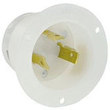 Locking Flanged Inlet, 30A, 125V, 2P3W By Leviton 2615