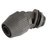 Liquidtight Connector, 45 Degree, 3/8