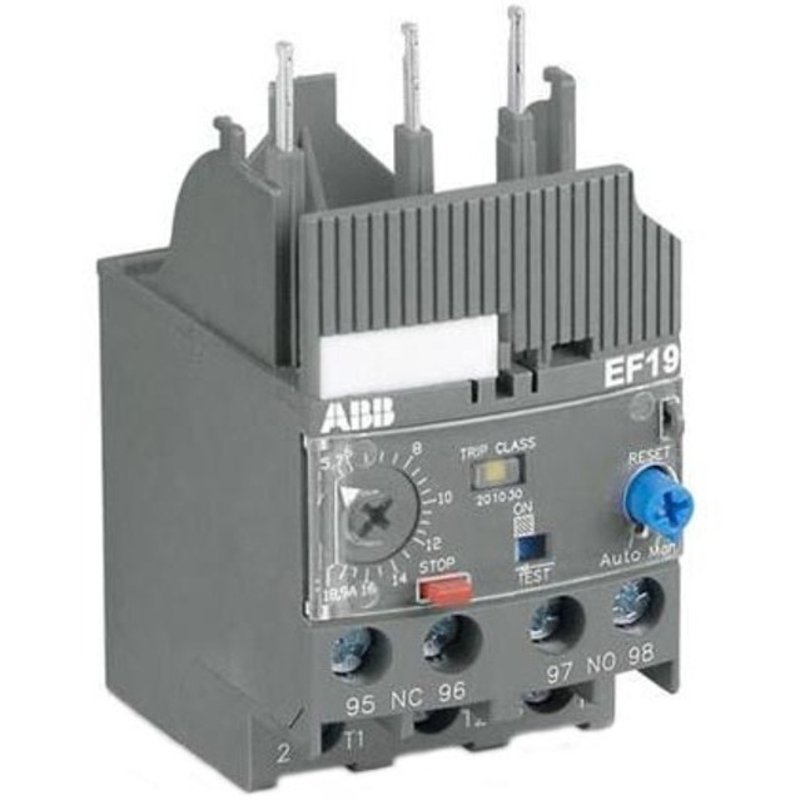 0.8 - 2.7 Amp, Electronic Overload Relay