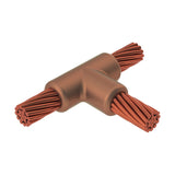Horizontal Tee Connection, Cable to Cable, 4/0 AWG, 150 Weld Metal By nVent Erico TAC2Q2Q
