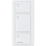 Pico Wireless Control, 3-button, light icons in white By Lutron PJ2-3B-GWH-L01