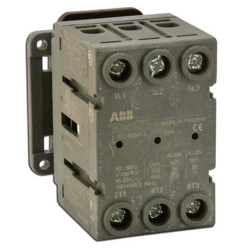 Disconnect Switch, Non-Fused, 16A, 3P, Door Mount